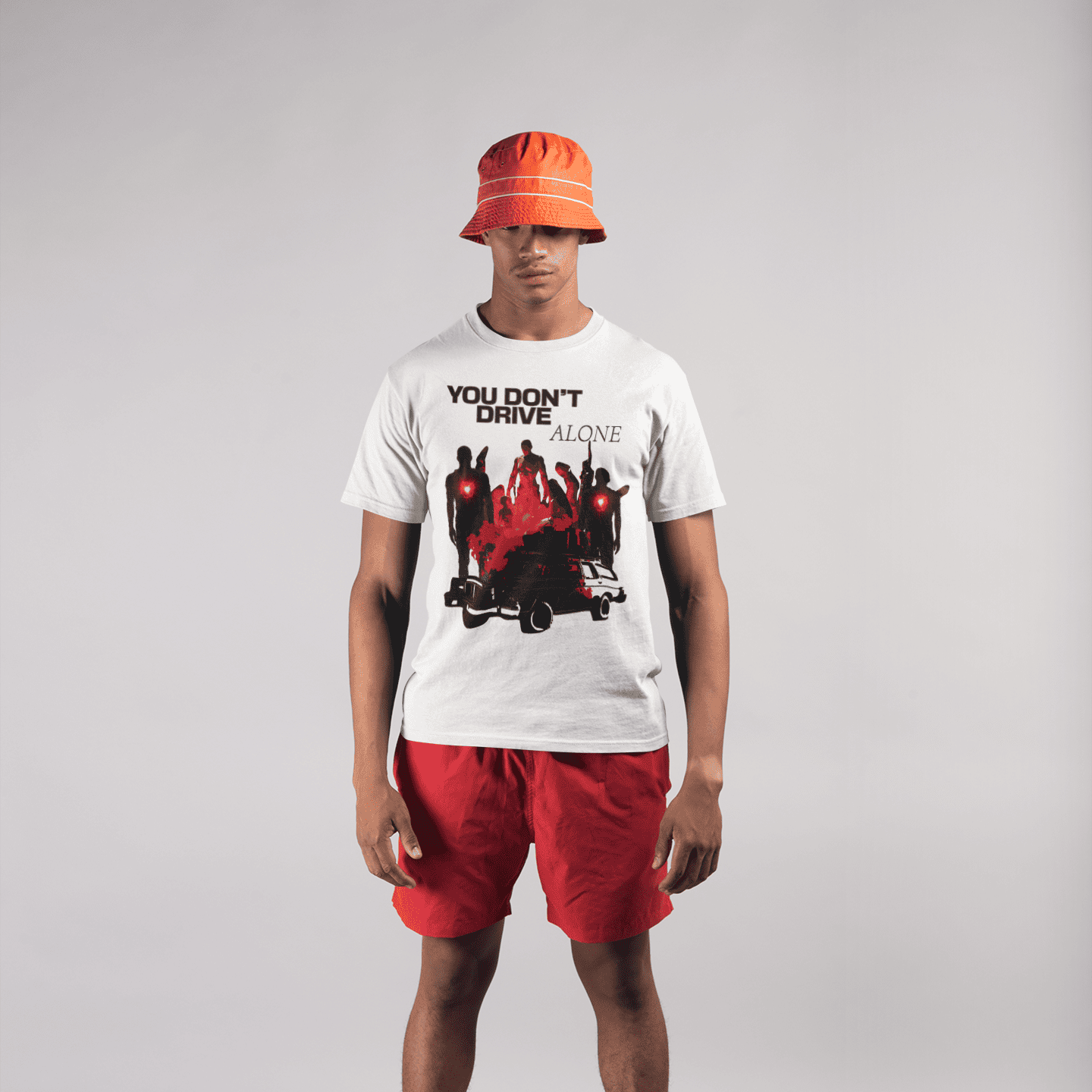 Atmospheric Road T-Shirt – Inspired by Pacific Drive – fan-made gamer merch by GenioGoods