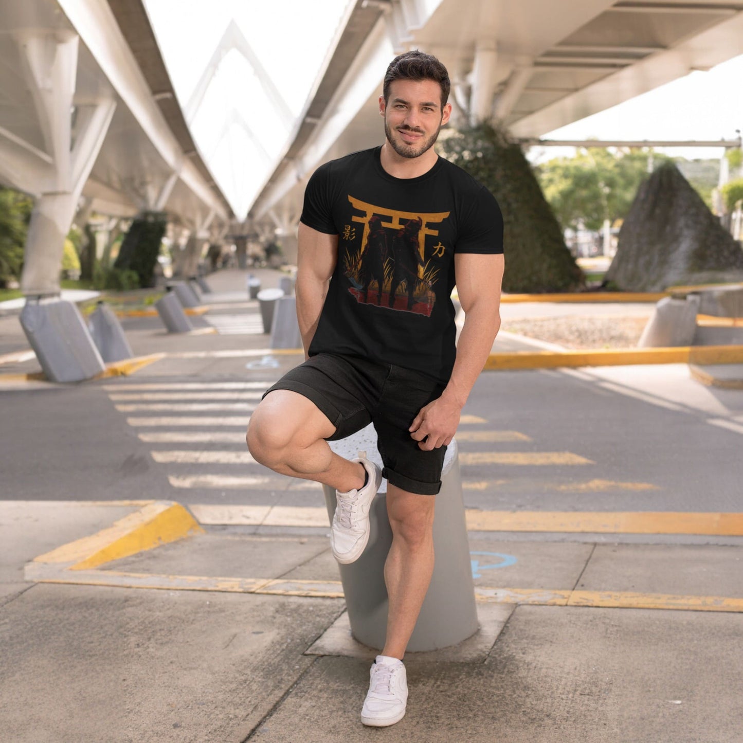 Assassin’s Creed Samurai T-Shirt – Shadowed Honor Tribute – fan-made gamer merch by GenioGoods