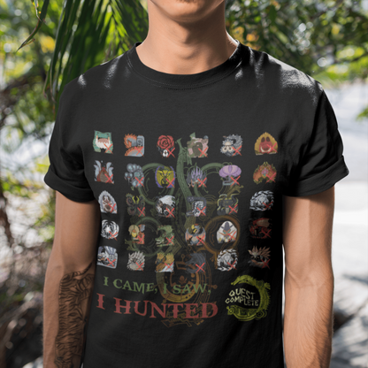 Monster Hunter Wilds T-Shirt – Hunting Record Tribute Tee