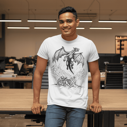 T-Shirts featuring a game-inspired graphic design