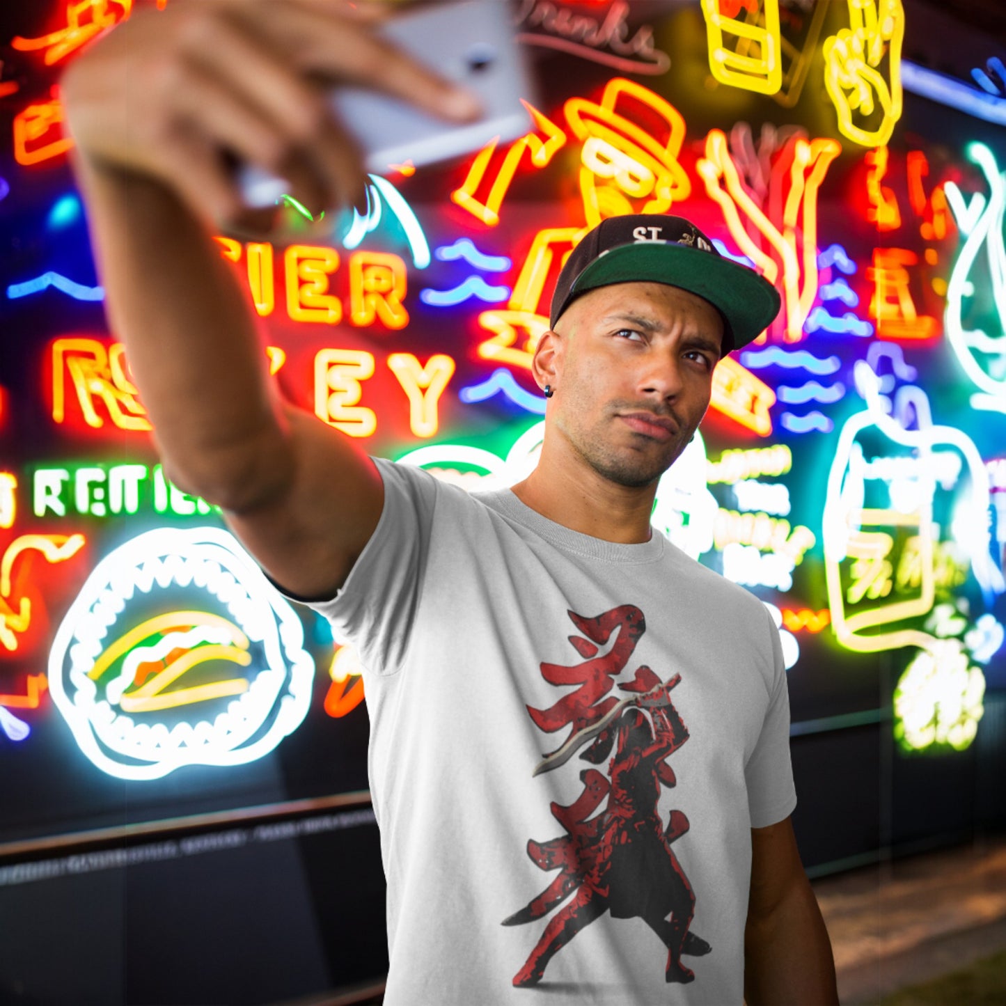 Naoe Samurai T-Shirt – Blade of Shadows Edition – fan-made gamer merch by GenioGoods