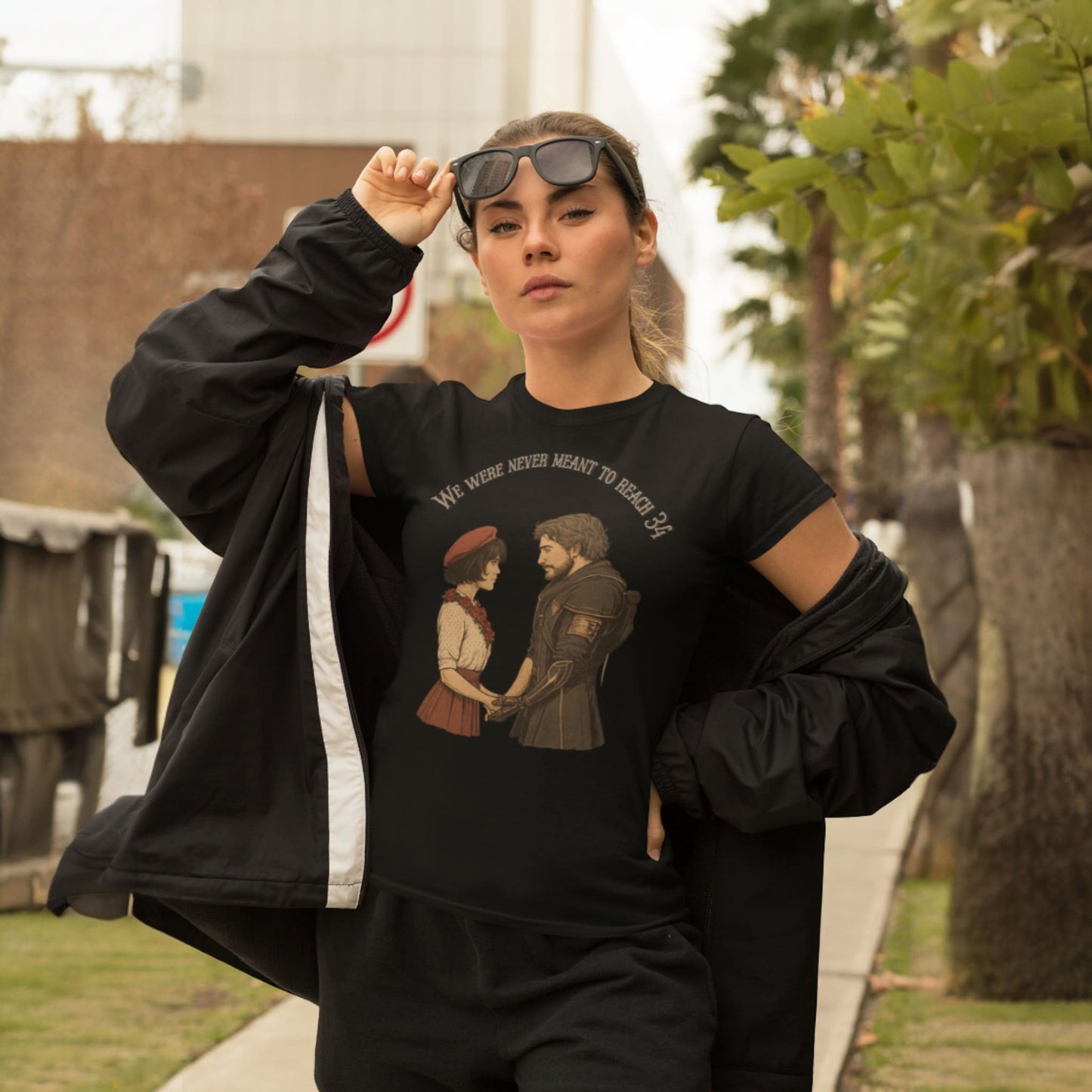 T-shirt Clair Obscure Expedition 33 – Nous n'étions pas censés atteindre 34