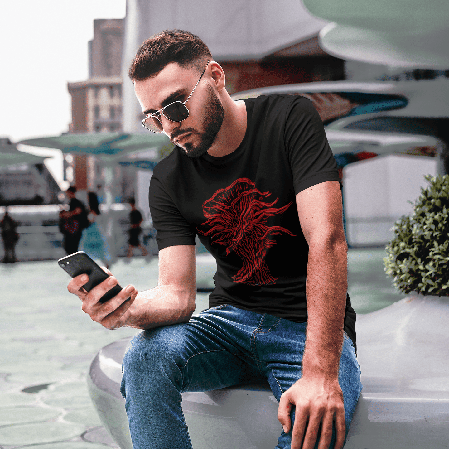 T-Shirts featuring a game-inspired graphic design