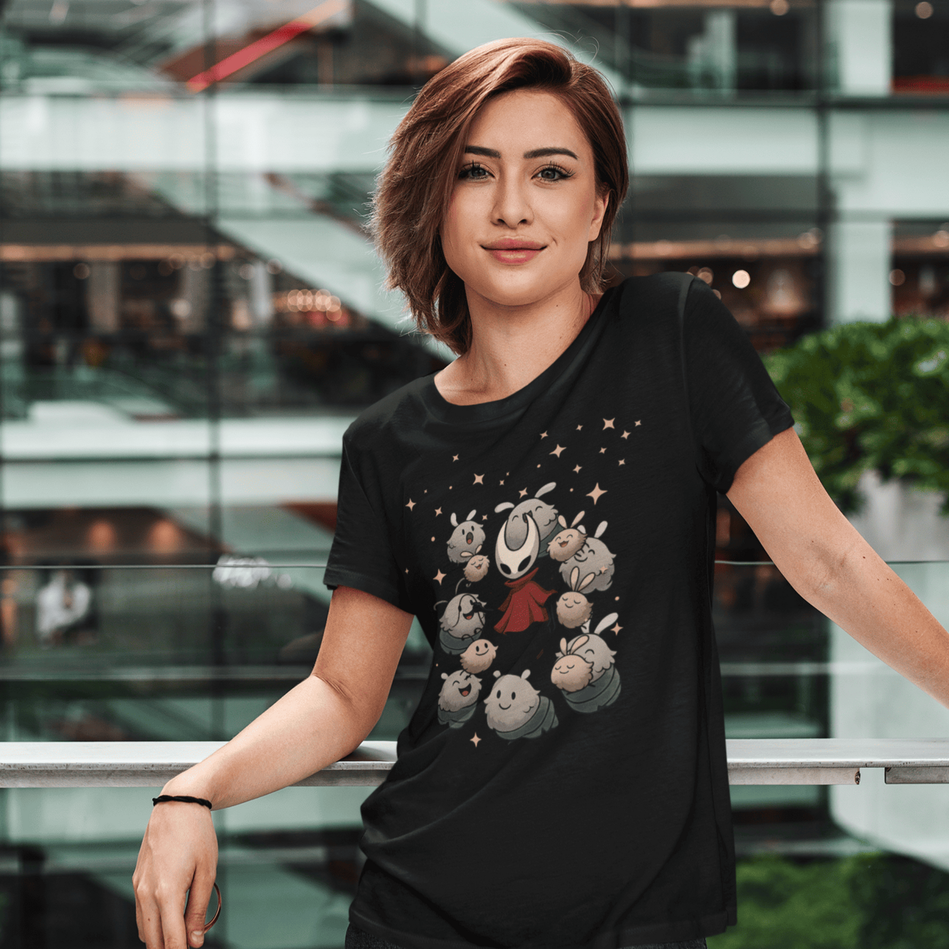 Hornet Grubs T-Shirt – Cute Minimalist Fan Art Design – fan-made gamer merch by GenioGoods