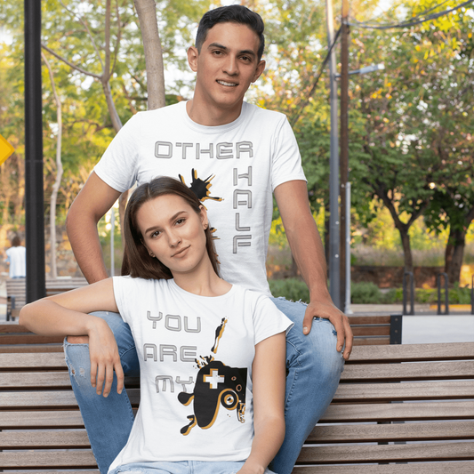 Gamer Couple T-Shirt – You Are My Design – original gamer merch by GenioGoods
