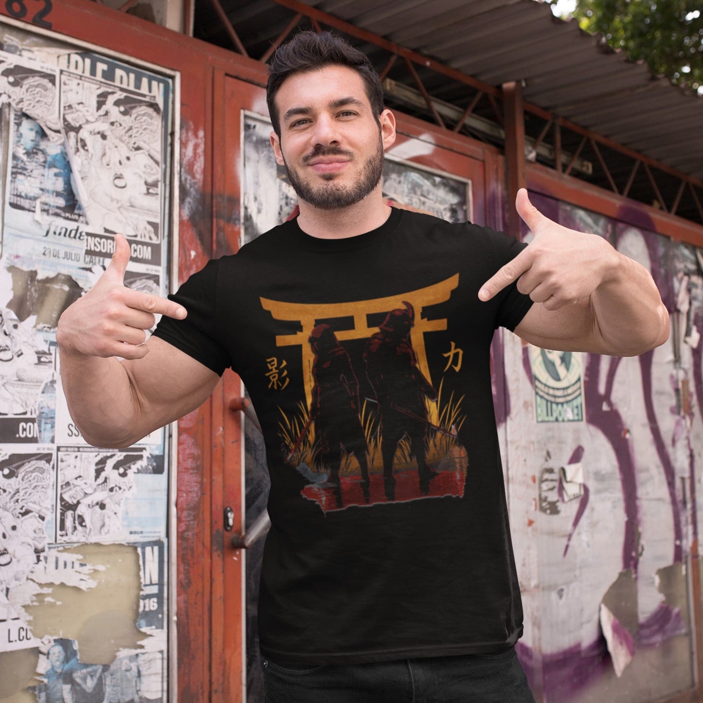 Assassin’s Creed Samurai T-Shirt – Shadowed Honor Tribute – fan-made gamer merch by GenioGoods