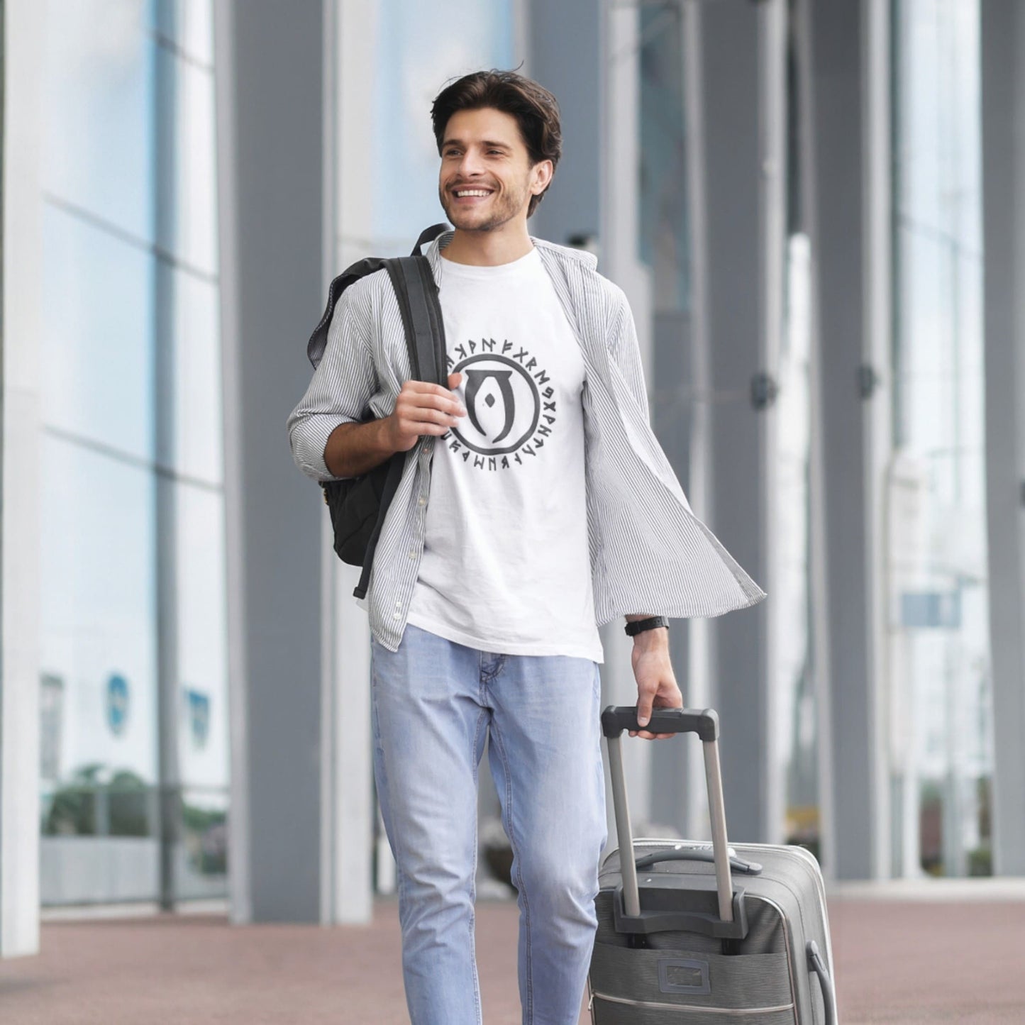 T-shirt Oblivion Rune Crest – Hommage subtil aux fans