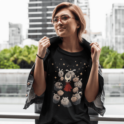 Hornet Grubs T-Shirt – Cute Minimalist Fan Art Design – fan-made gamer merch by GenioGoods