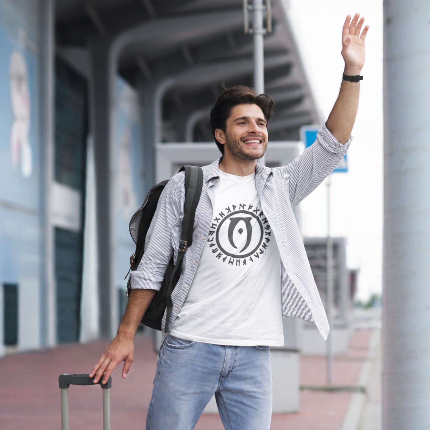 T-shirt Oblivion Rune Crest – Hommage subtil aux fans