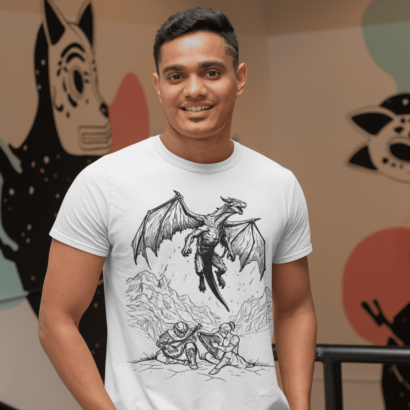 T-Shirts featuring a game-inspired graphic design