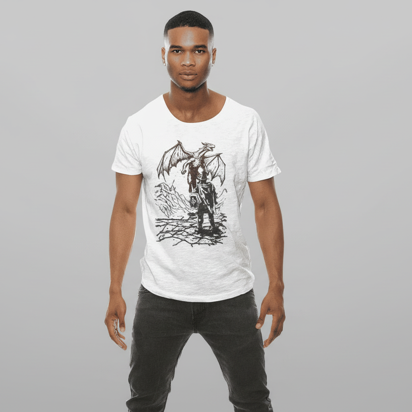 T-Shirts featuring a game-inspired graphic design