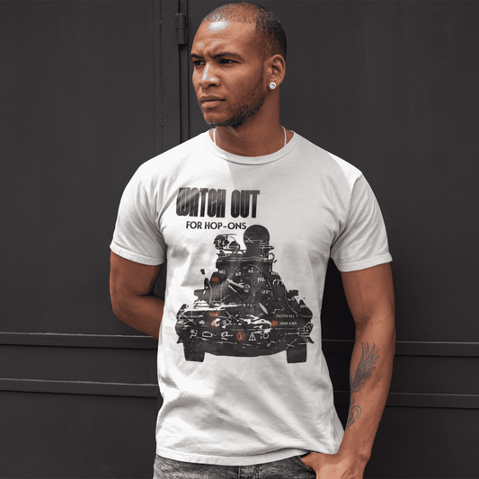 Hazard Alert T-Shirt – Inspired by Pacific Drive – fan-made gamer merch by GenioGoods