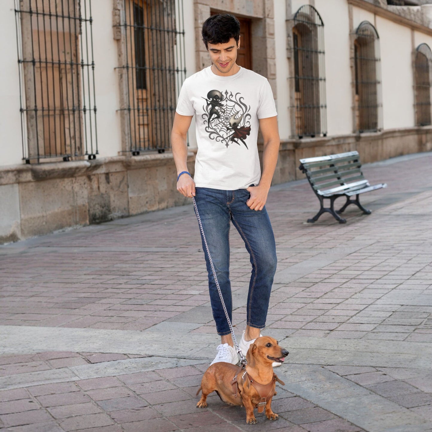 Hornet Hollow Knight Shirt – Silksong Battle Web Art – fan-made gamer merch by GenioGoods