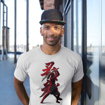 Naoe Samurai T-Shirt – Blade of Shadows Edition – fan-made gamer merch by GenioGoods