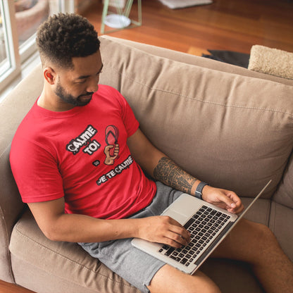 Calme Toi Ou Je Te Calme T-Shirt – French Meme Tee