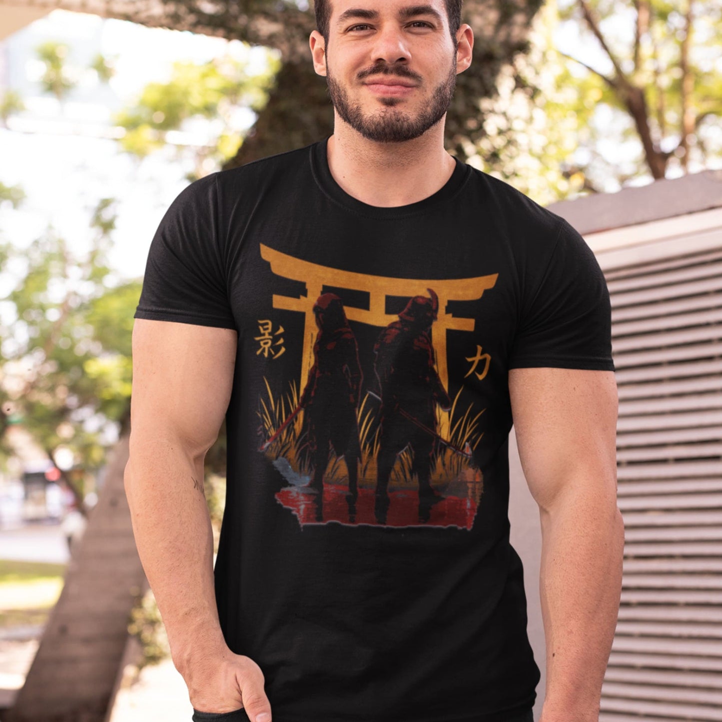 Assassin’s Creed Samurai T-Shirt – Shadowed Honor Tribute – fan-made gamer merch by GenioGoods