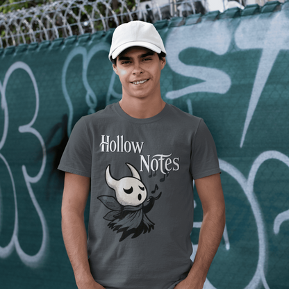 Hollow Notes T-Shirt – Cute Minimalist Fan Art Design – fan-made gamer merch by GenioGoods