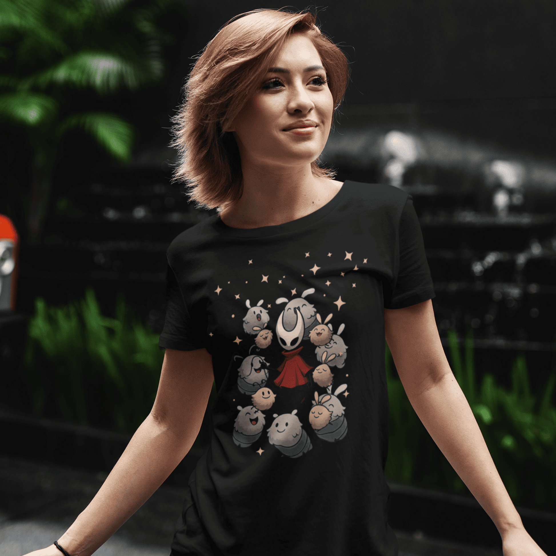 Hornet Grubs T-Shirt – Cute Minimalist Fan Art Design – fan-made gamer merch by GenioGoods