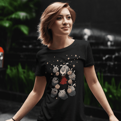 Hornet Grubs T-Shirt – Cute Minimalist Fan Art Design – fan-made gamer merch by GenioGoods