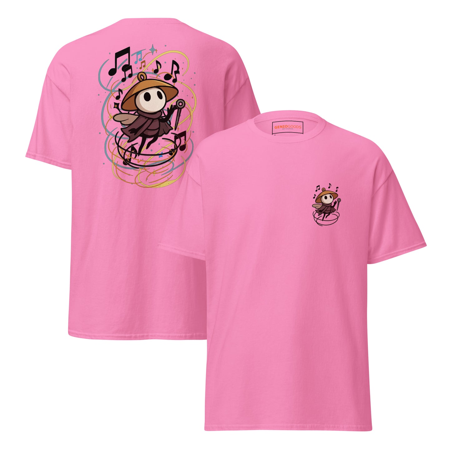 Hollow Knight Silksong Merch Shirt – Musical Tribute