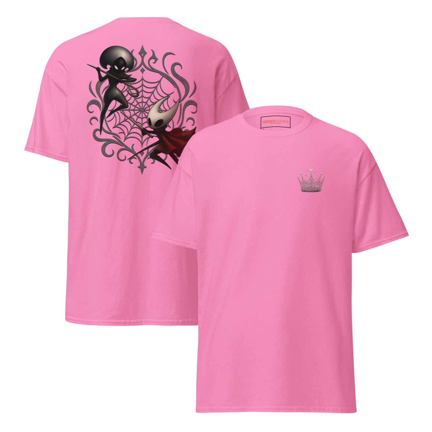 Hollow Knight Silksong Crown Shirt – Duel and Emblem