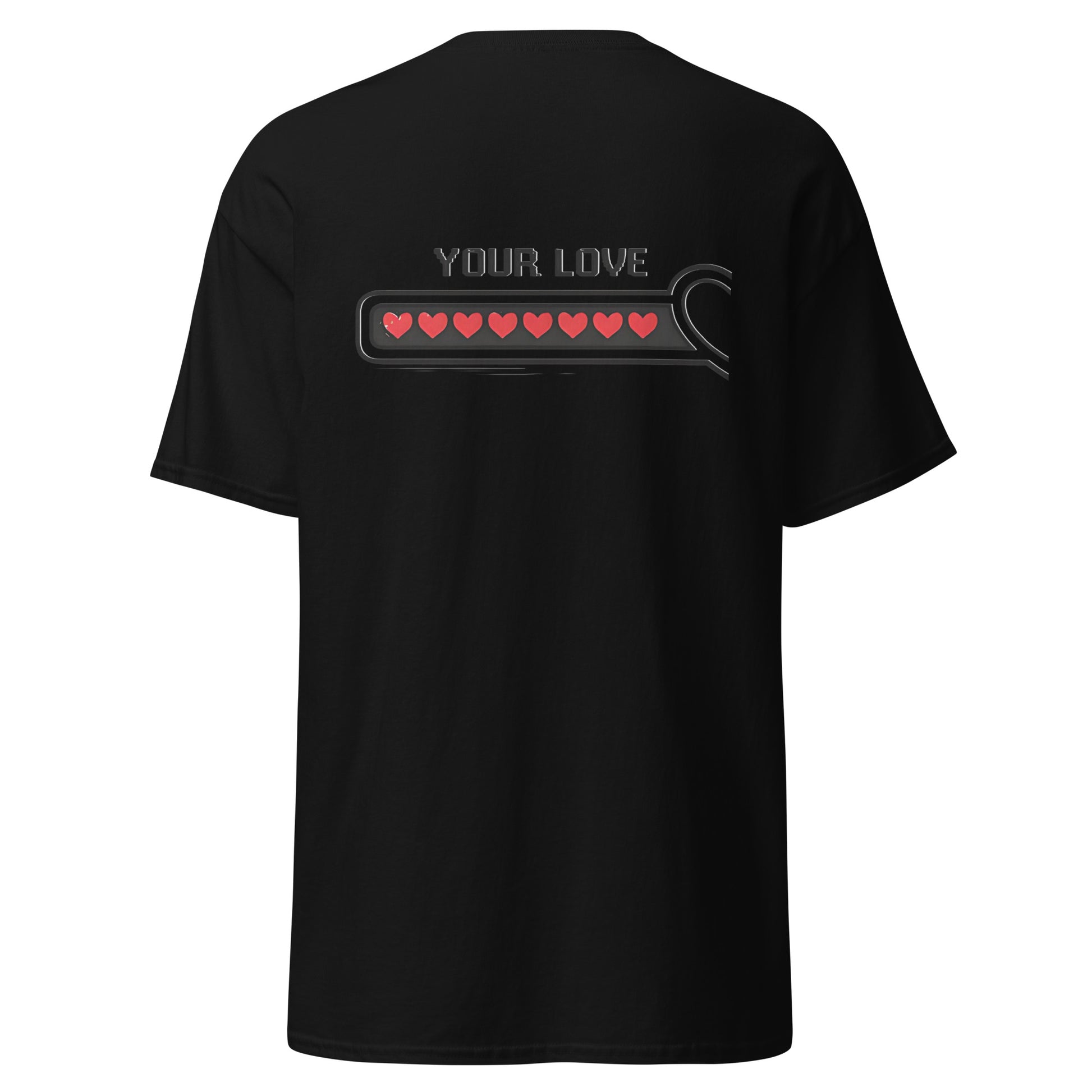Love bar couple t-shirt – Your Love matching gaming apparel