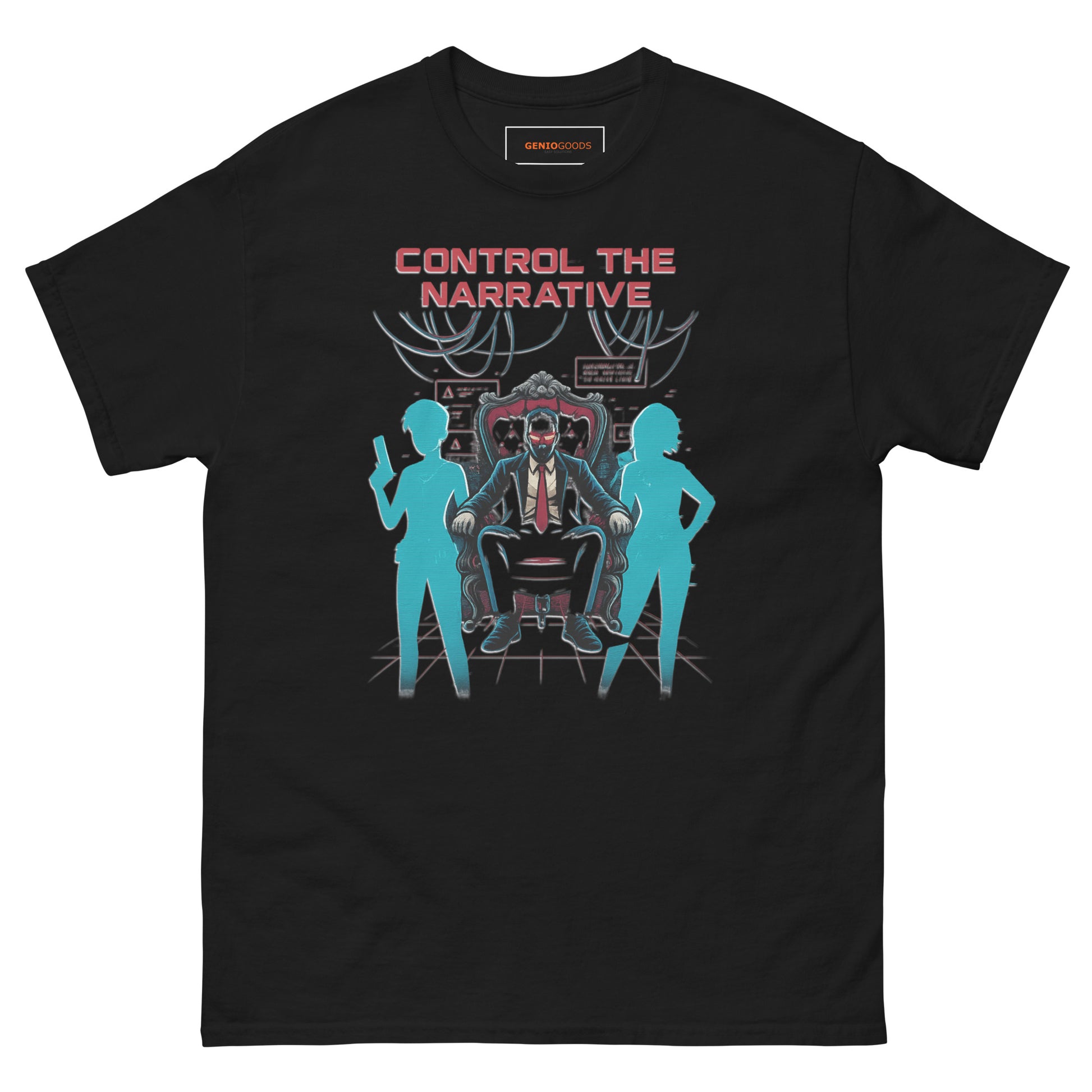 Control the Narrative T-Shirt – Glitch Art Edition