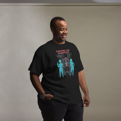 Control the Narrative T-Shirt – Glitch Art Edition