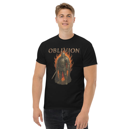 Oblivion Remastered T-Shirt – Classic Knight Fan Tribute