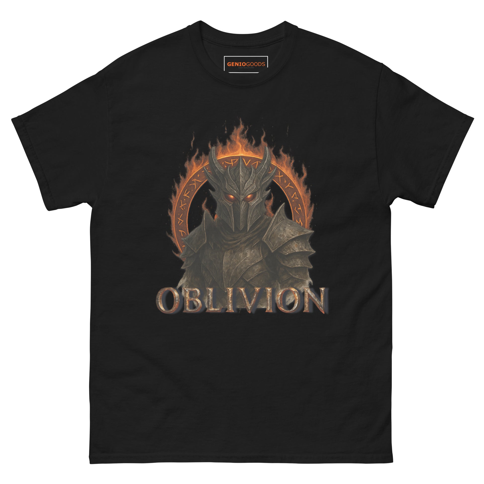 Oblivion Daedric Armor T-Shirt – Dark Flame Tribute