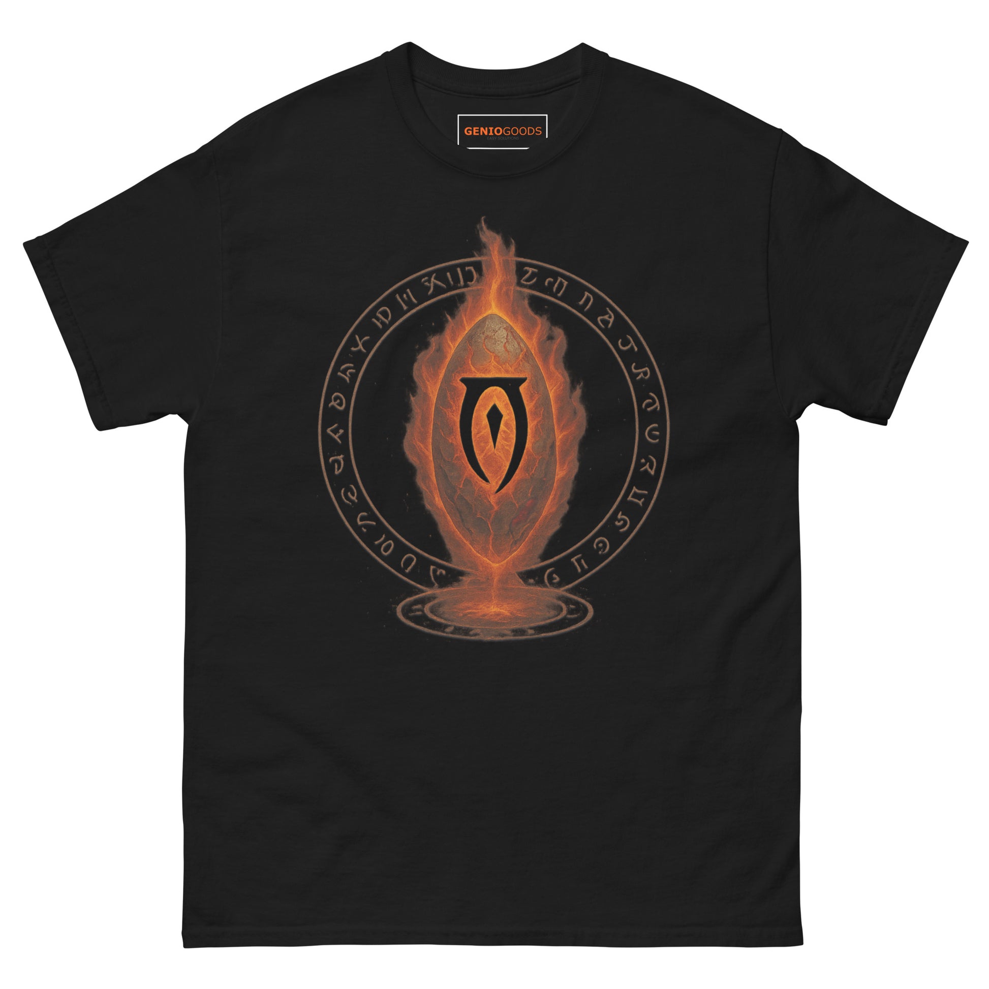 Oblivion Gate T-Shirt – Fiery Symbol of Tamriel
