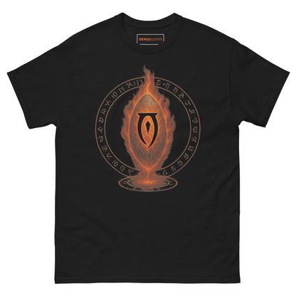 Oblivion Gate T-Shirt – Fiery Symbol of Tamriel