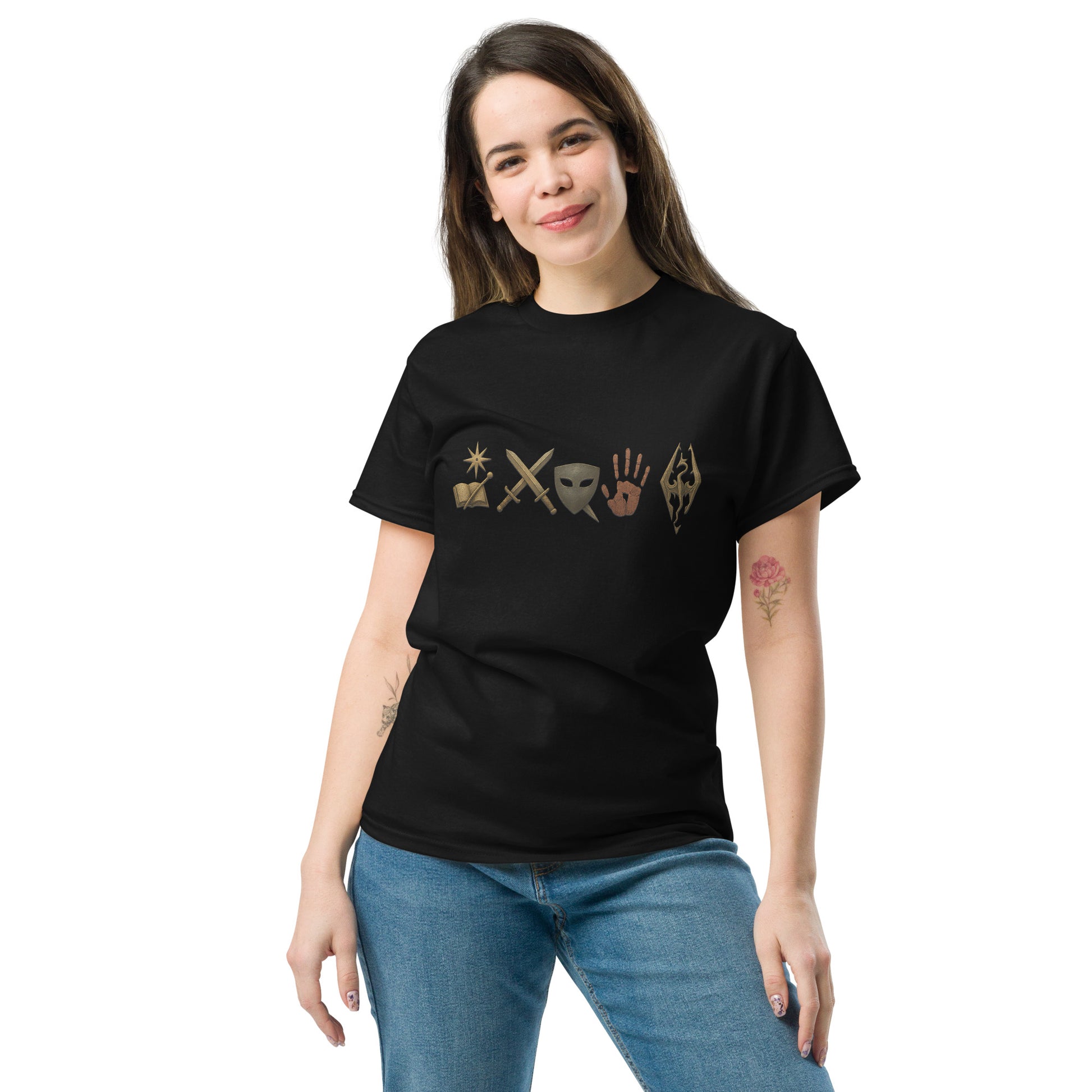 Oblivion Mages Guild T-Shirt – Dual-Side Fan Design