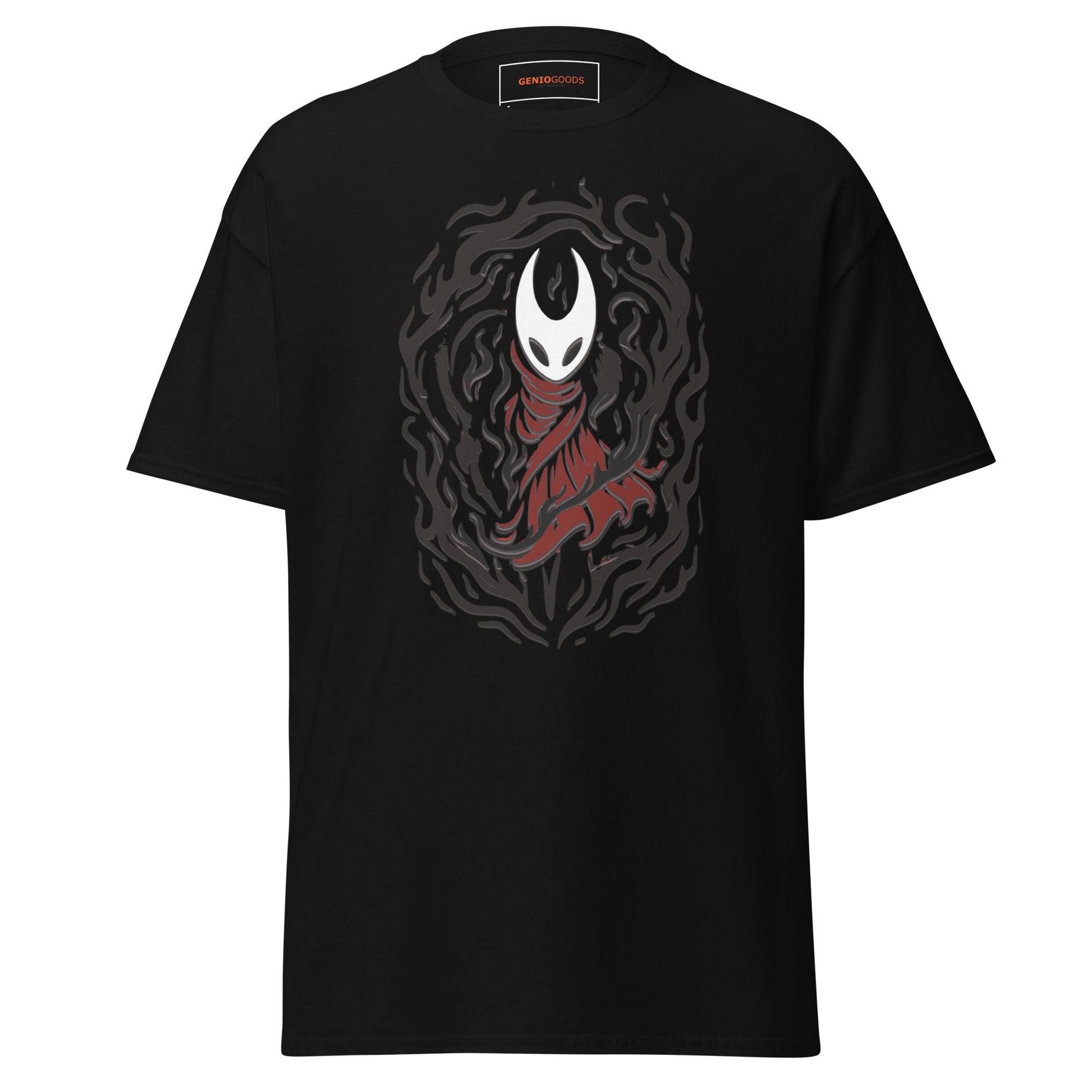 Hollow Knight Silksong Tee – Hornet Dark Flame Art