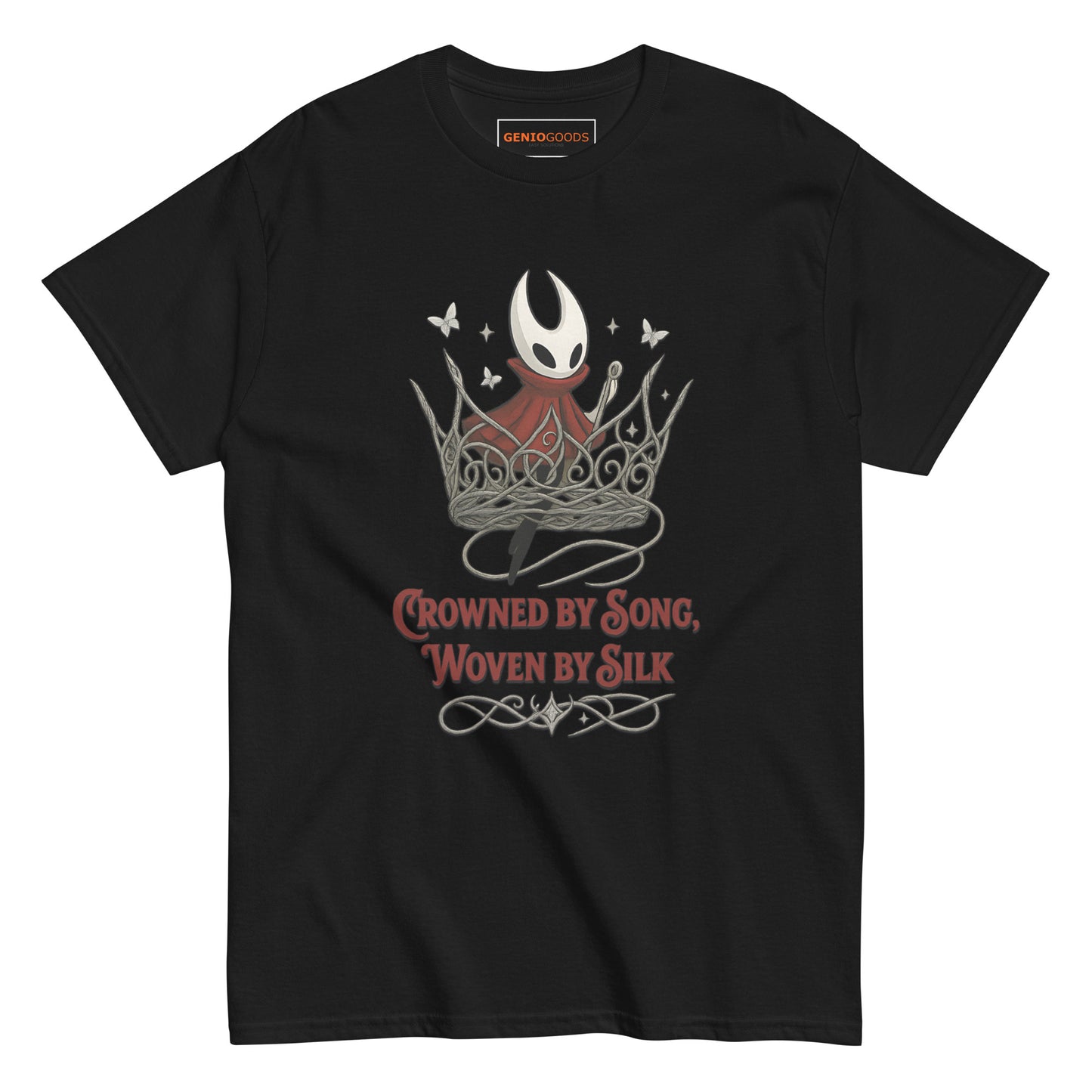 Hollow Knight Silksong Clothing – Crowned by Song Art