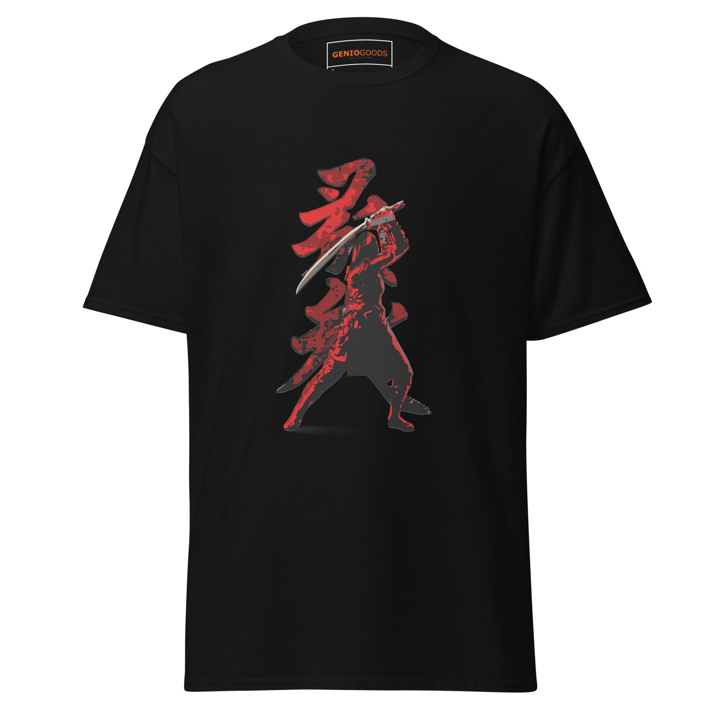 Naoe Samurai T-Shirt – Blade of Shadows Edition – fan-made gamer merch by GenioGoods