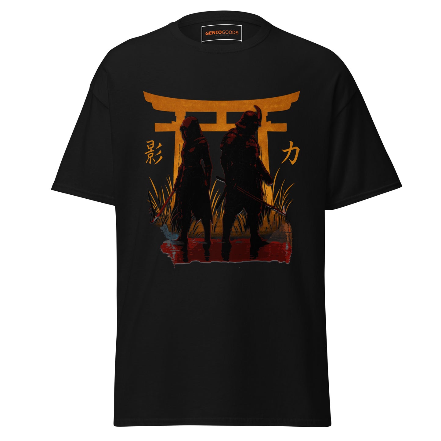 Assassin’s Creed Samurai T-Shirt – Shadowed Honor Tribute – fan-made gamer merch by GenioGoods