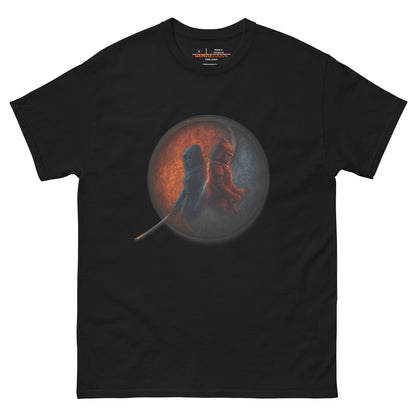 Assassin’s Creed Duality T-Shirt – Fire and Ice Tribute Edition – fan-made gamer merch by GenioGoods