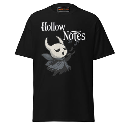Hollow Notes T-Shirt – Cute Minimalist Fan Art Design – fan-made gamer merch by GenioGoods