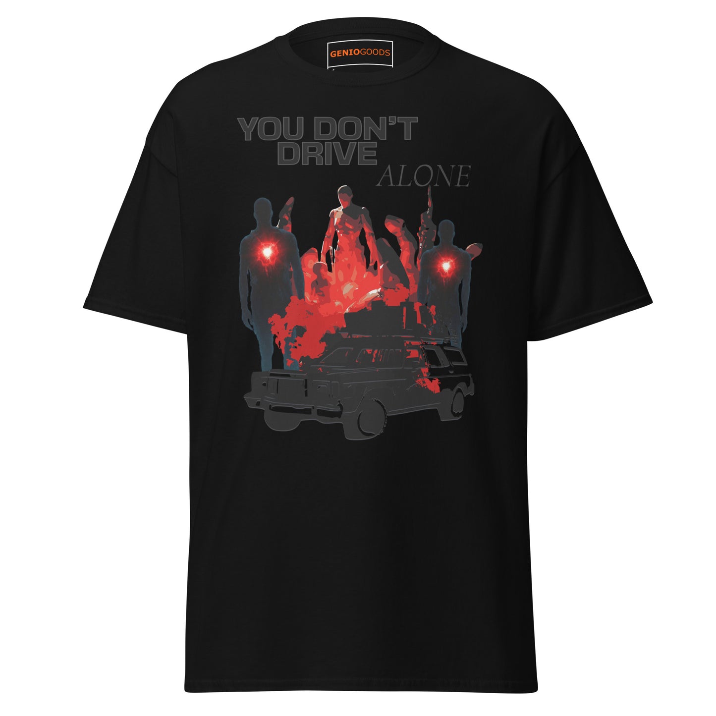Atmospheric Road T-Shirt – Inspired by Pacific Drive – fan-made gamer merch by GenioGoods