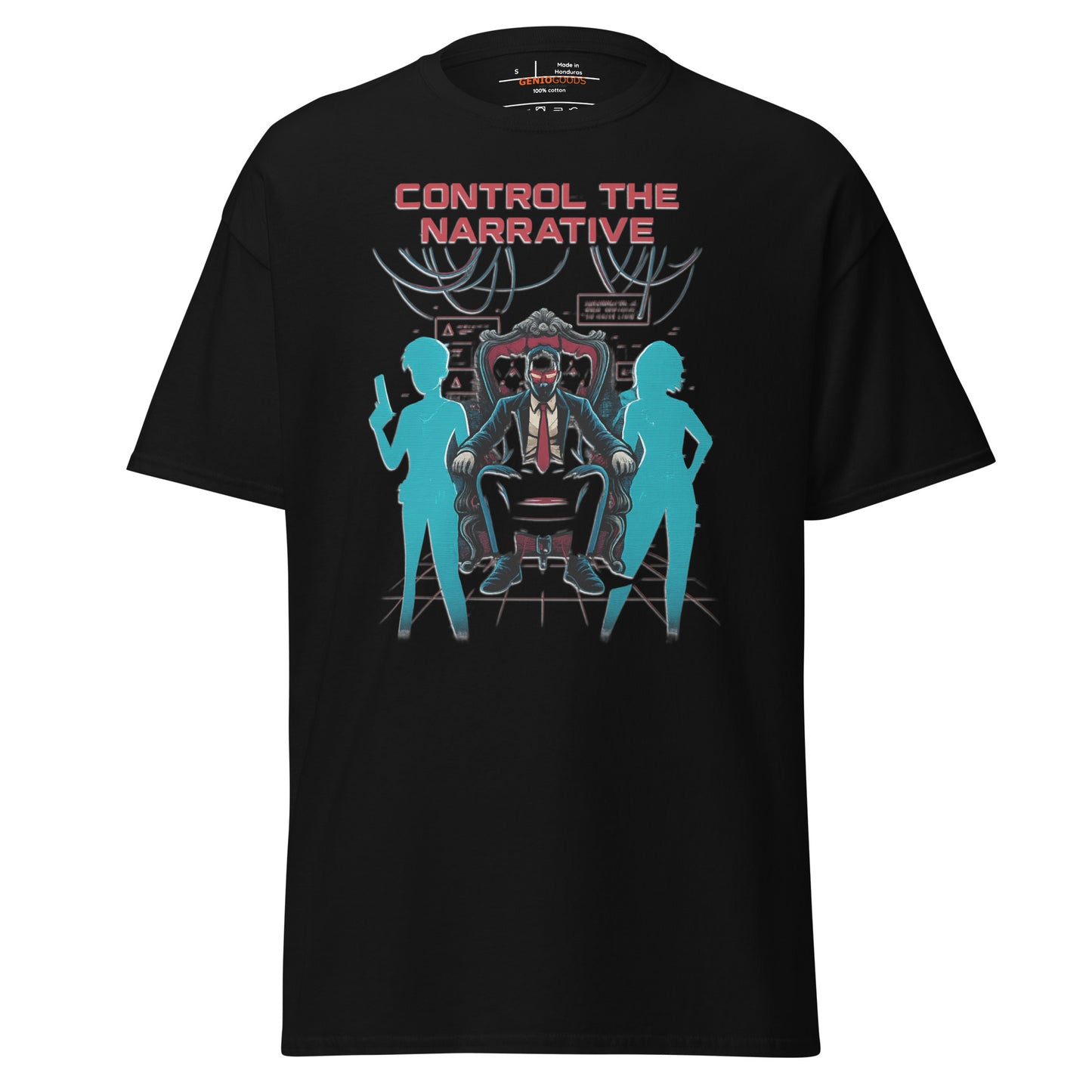 Split Fiction Control the Narrative Tee | Glitch