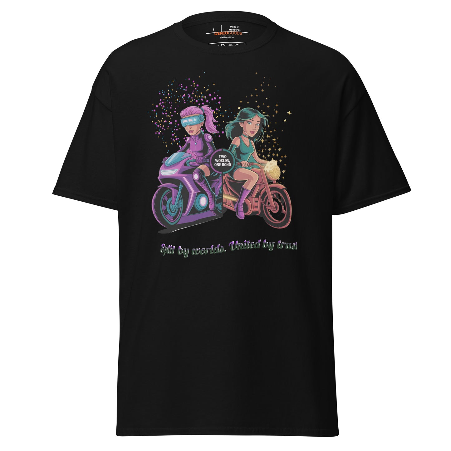 Split Fiction Two Worlds One Bond Duo Ride Tee