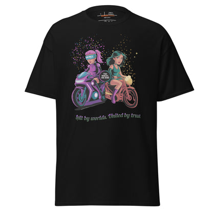 Split Fiction Two Worlds One Bond Duo Ride Tee