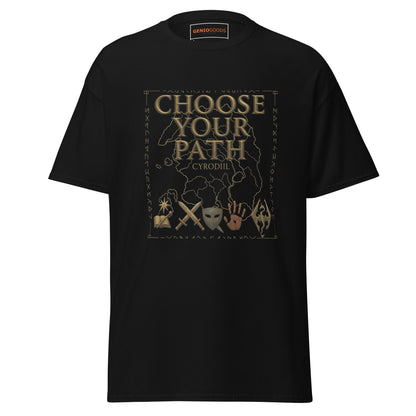 Oblivion Choose Your Path Shirt – Cyrodiil RPG Design