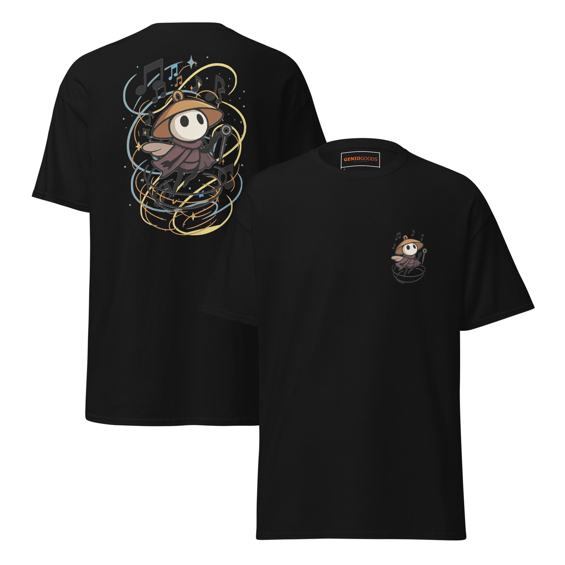 Hollow Knight Silksong Merch Shirt – Musical Tribute