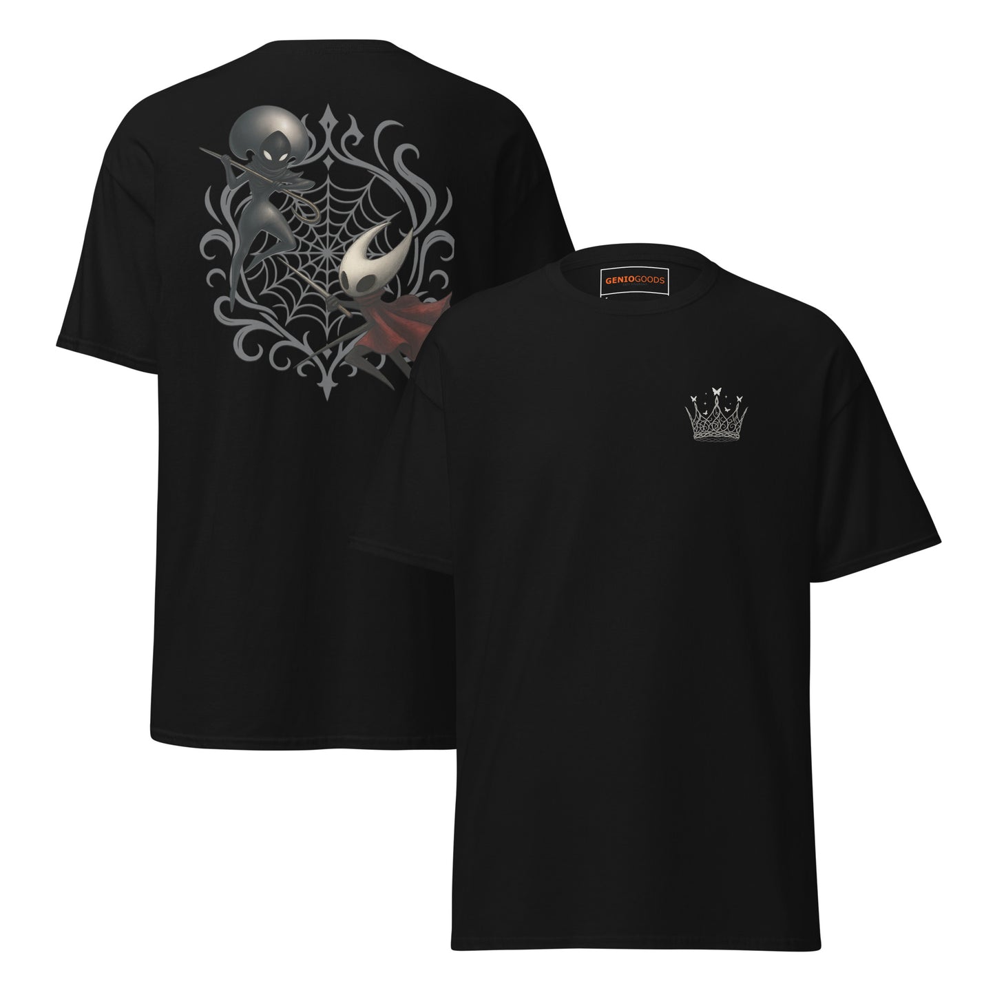 Hollow Knight Silksong Crown Shirt – Duel and Emblem