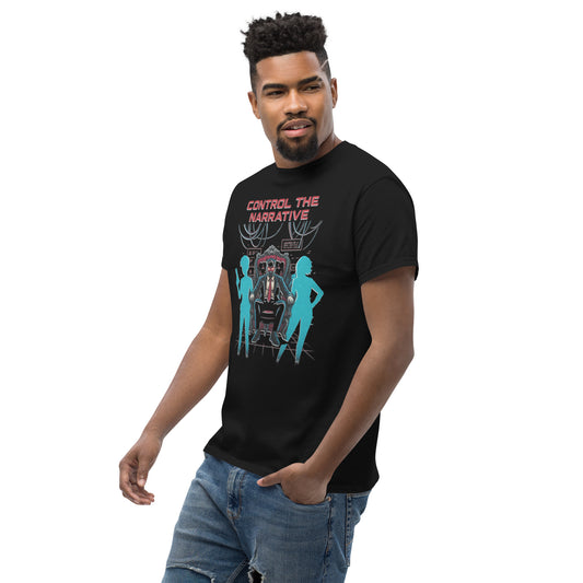 Control the Narrative T-Shirt – Glitch Art Edition