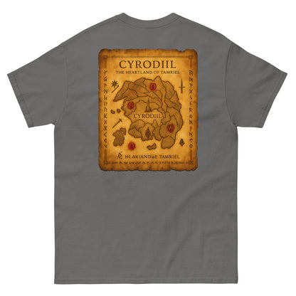 Oblivion Cyrodiil Map T-Shirt – Heartland of Tamriel