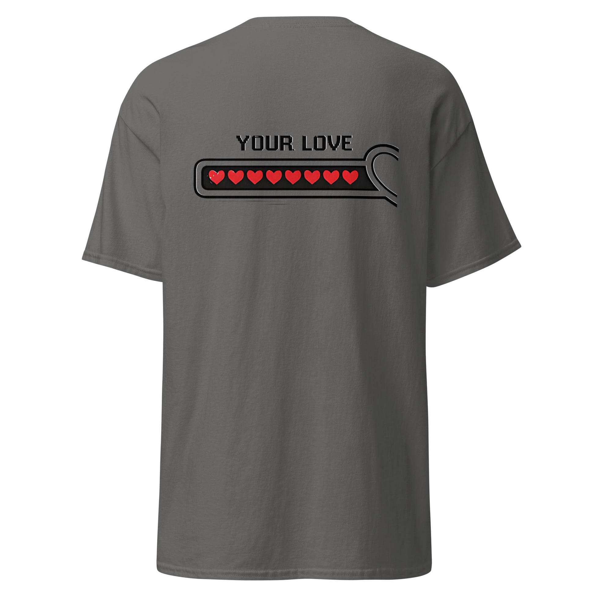 Love bar couple t-shirt – Your Love matching gaming apparel