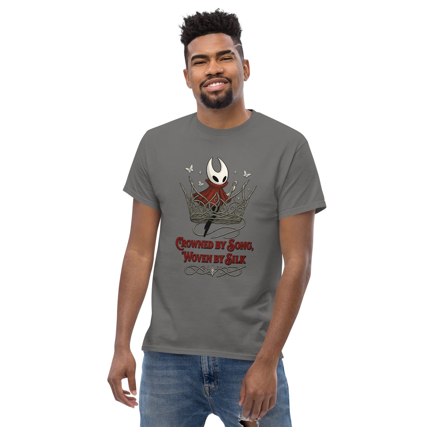 Hollow Knight Silksong Clothing – Crowned by Song Art